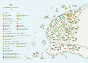 Jean-Michel Cousteau Resort, Fiji - Resort Map